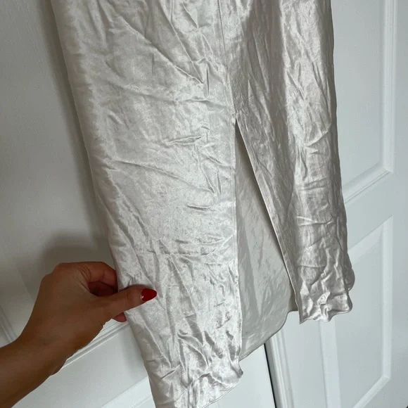 Babaton Casper Dress in Matte Pearl - Picture 9 of 11